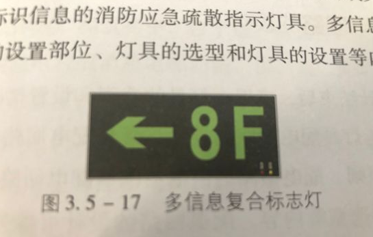 多信息復(fù)合標志燈